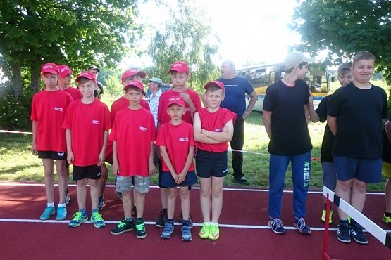 Grafika #10: Powiatowe Zawody Sportowo – Pożarnicze Młodzieżowych Drużyn Pożarniczych Powiatu Lęborskiego.