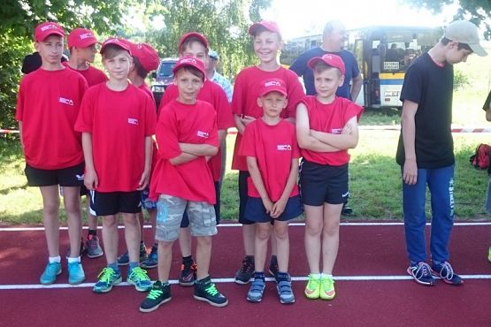 Grafika #8: Powiatowe Zawody Sportowo – Pożarnicze Młodzieżowych Drużyn Pożarniczych Powiatu Lęborskiego.