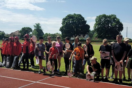 Grafika #3: Powiatowe Zawody Sportowo – Pożarnicze Młodzieżowych Drużyn Pożarniczych Powiatu Lęborskiego.