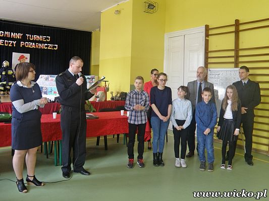 Grafika #8: Ogólnopolski Turniej Wiedzy Pożarniczej Młodzież Zapobiega Pożarom