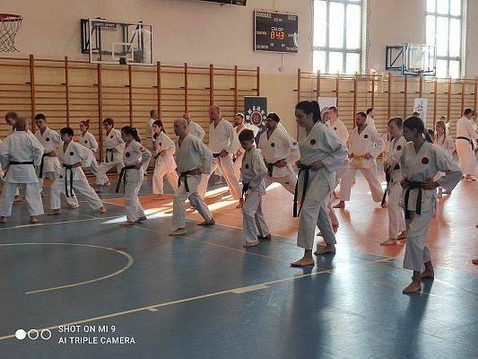 Grafika 29: Klubu Tradycyjnego Okinawa Goju Ryu Karate Do Wicko na Gasshuku w Bydgoszczy.