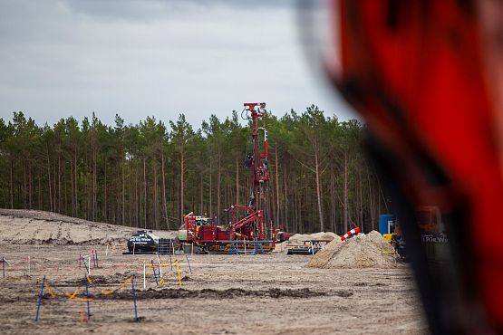 Grafika 6: Postęp prac przy budowie pierwszej elektrowni jądrowej w Polsce – stan na luty 2025r.