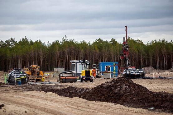 Grafika 7: Postęp prac przy budowie pierwszej elektrowni jądrowej w Polsce – stan na luty 2025r.
