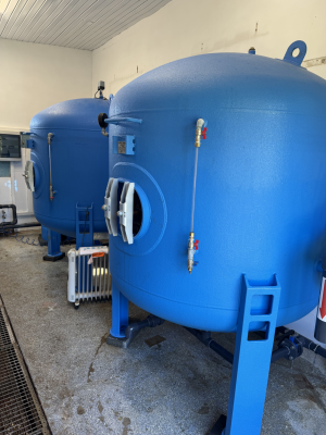 Grafika 2: Remonty hydroforni w Białogardzie, Wrześcienku i Komaszewie.